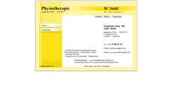 Desktop Screenshot of physiotherapieabc.de