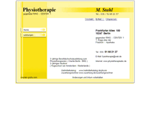 Tablet Screenshot of physiotherapieabc.de